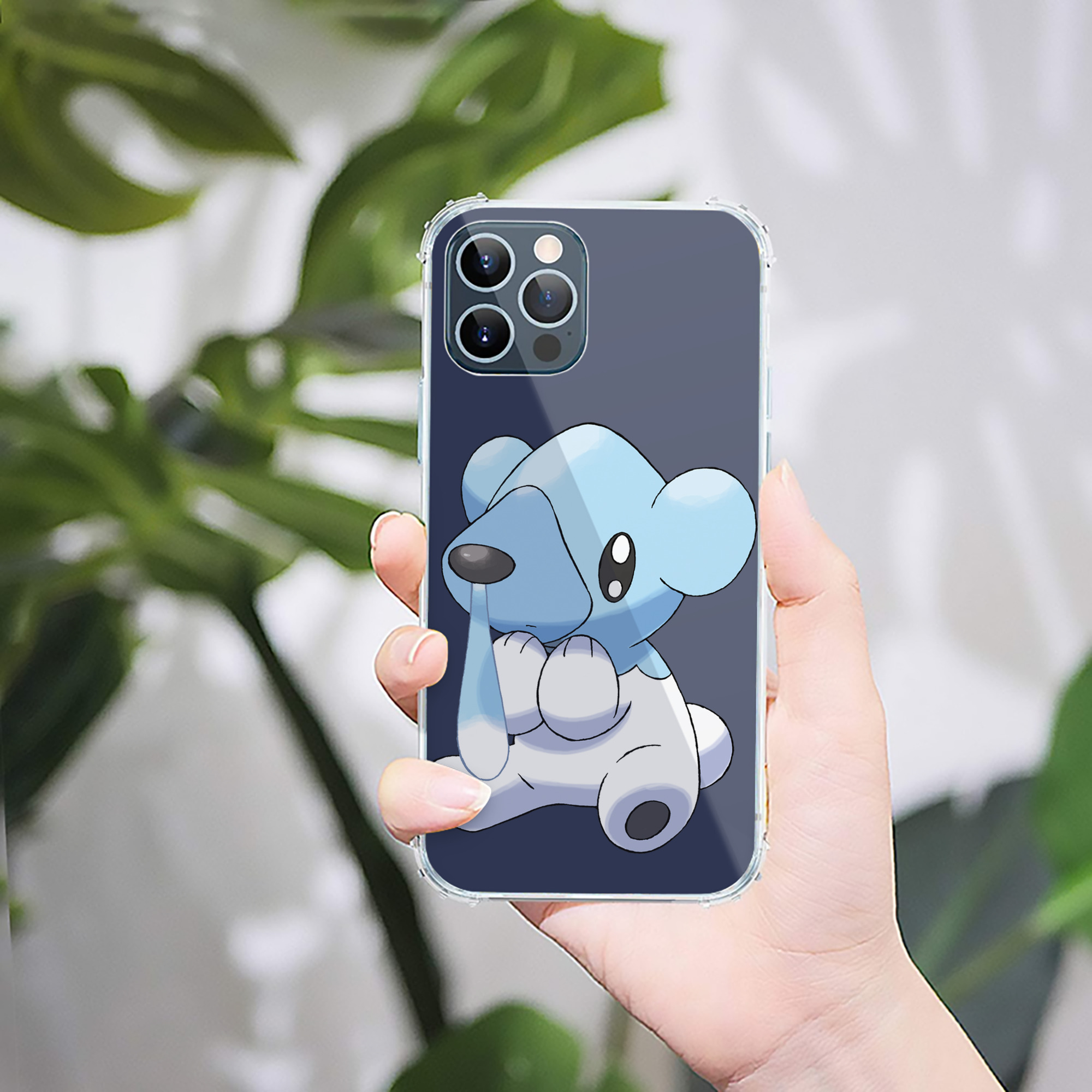 （画像用） ポケットモンスター Pokémon 【iPhone 12シリーズ対応】透明スマホケース（クリアソフトケース）